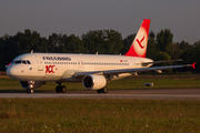 Freebird Airlines Airbus A320-214 (TC-FHF) at  Hannover - Langenhagen, Germany