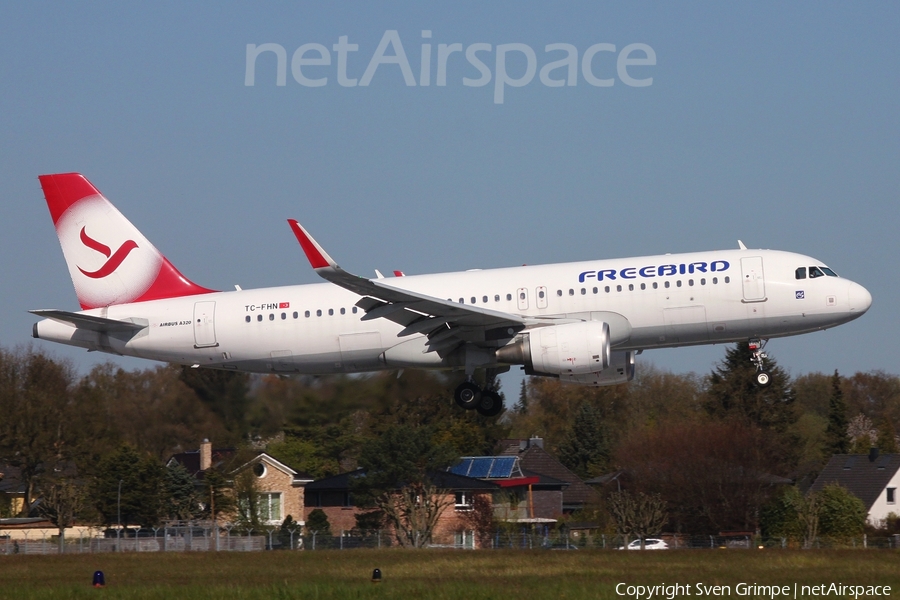 Freebird Airlines Airbus A320-214 (TC-FHN) | Photo 508724