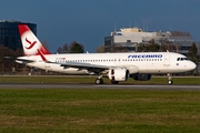 Freebird Airlines Airbus A320-214 (TC-FHN) at  Hamburg - Fuhlsbuettel (Helmut Schmidt), Germany