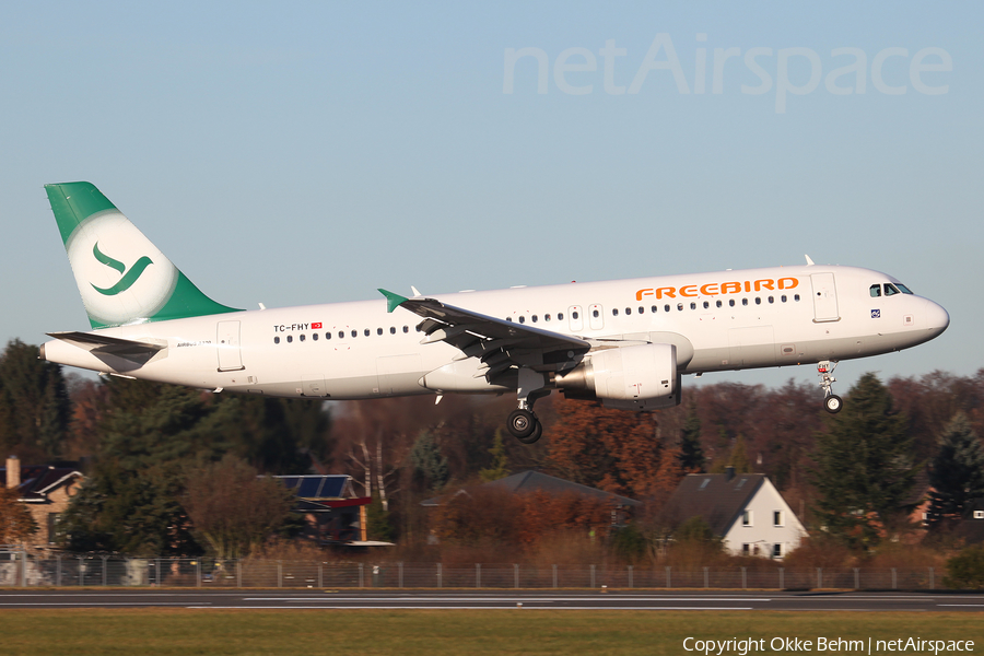 Freebird Airlines Airbus A320-214 (TC-FHY) | Photo 132802