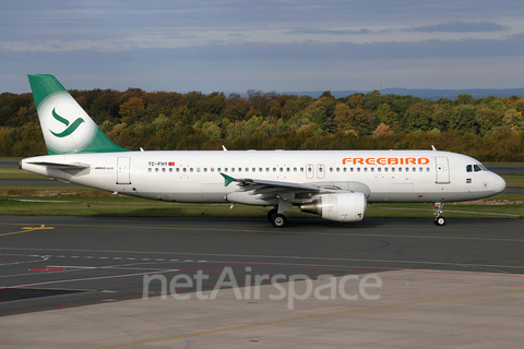 Freebird Airlines Airbus A320-214 (TC-FHY) at  Paderborn - Lippstadt, Germany