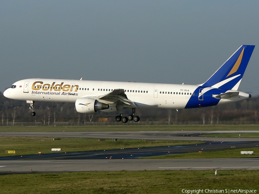 Golden International Airlines Boeing 757-2Q8 (TC-GLA) | Photo 106758