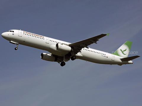 Freebird Airlines Airbus A321-231 (TC-GPA) at  Hamburg - Fuhlsbuettel (Helmut Schmidt), Germany