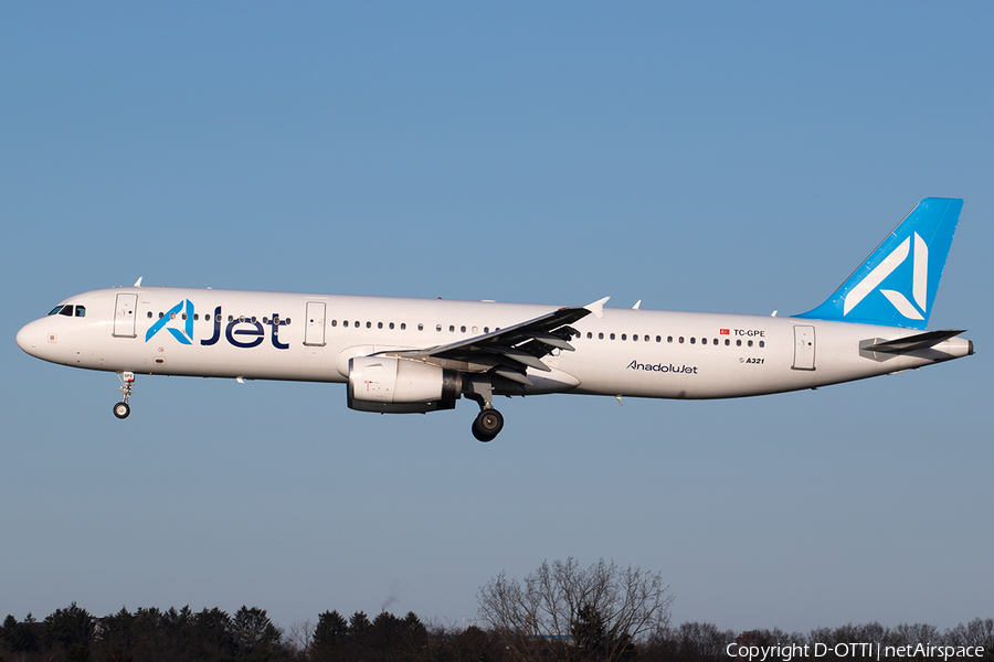 AJet Airbus A321-231 (TC-GPE) | Photo 660129
