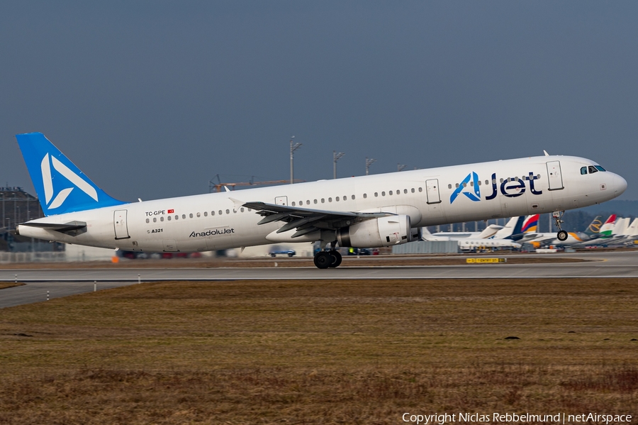 AJet Airbus A321-231 (TC-GPE) | Photo 665077