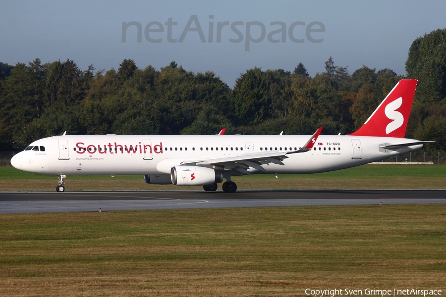 Southwind Airlines Airbus A321-231 (TC-GRD) | Photo 529129