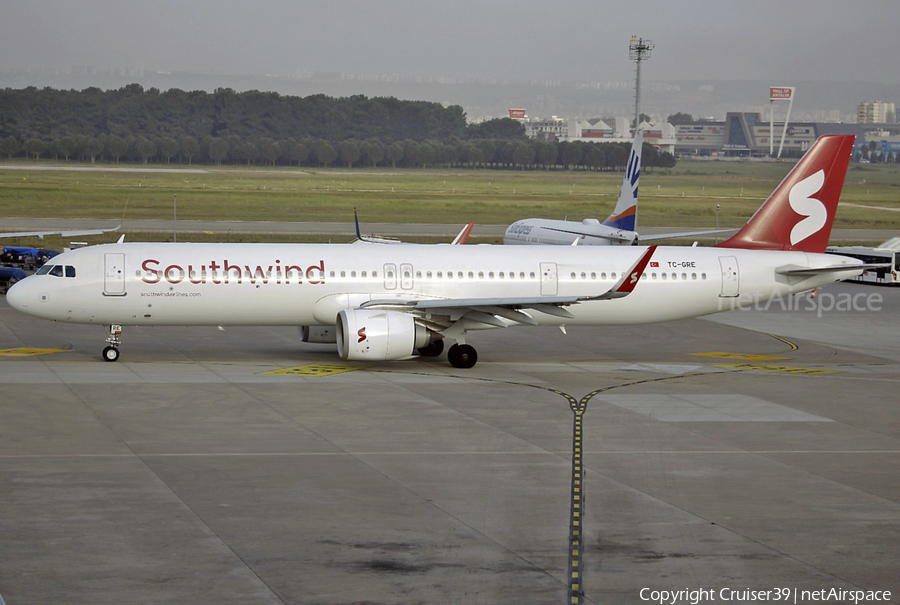 Southwind Airlines Airbus A321-253NX (TC-GRE) | Photo 647899