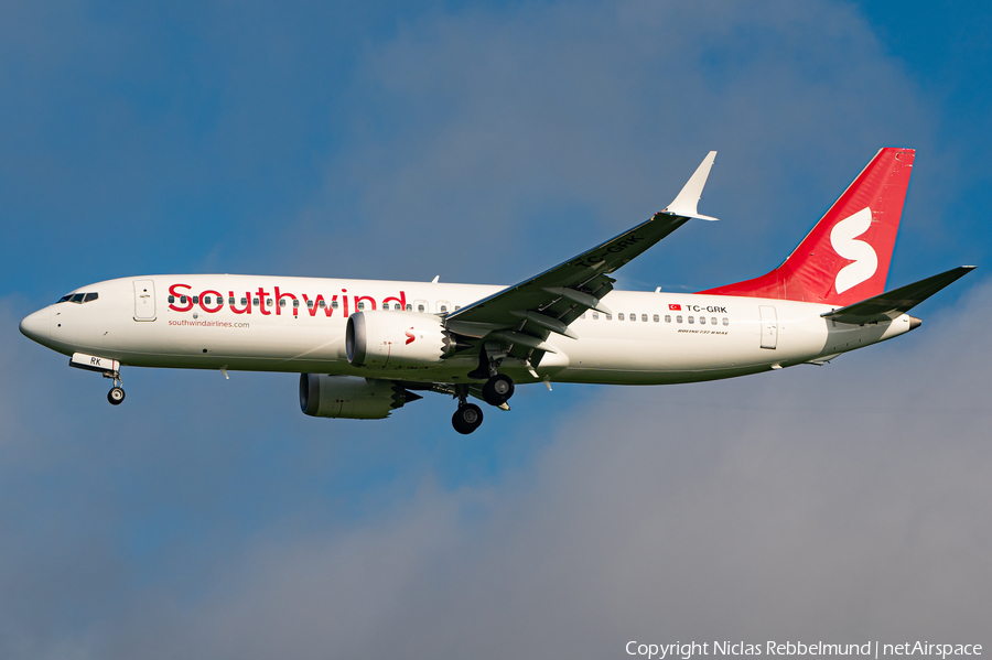 Southwind Airlines Boeing 737-8 MAX (TC-GRK) | Photo 585283