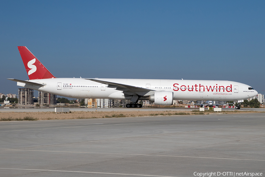 Southwind Airlines Boeing 777-31H(ER) (TC-GRZ) | Photo 596829