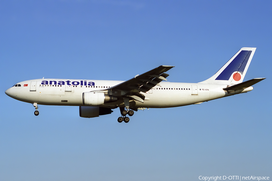 Air Anatolia Airbus A300B4-103 (TC-GTA) | Photo 413769