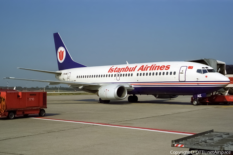 Istanbul Airlines Boeing 737-3L9 (TC-IAE) | Photo 434028