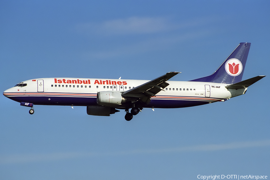 Istanbul Airlines Boeing 737-43Q (TC-IAF) | Photo 435921