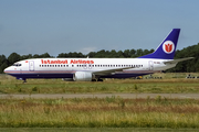 Istanbul Airlines Boeing 737-43Q (TC-IAG) at  Hannover - Langenhagen, Germany