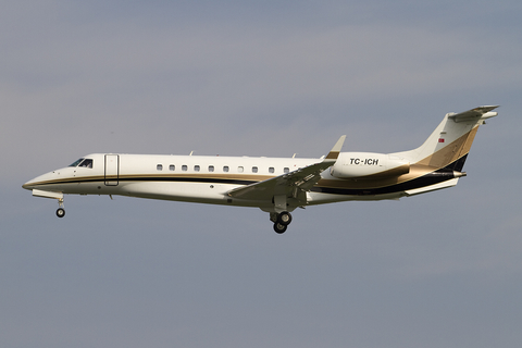 (Private) Embraer EMB-135BJ Legacy 600 (TC-ICH) at  Milan - Linate, Italy