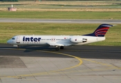 Inter Airlines Fokker 100 (TC-IEE) at  Dusseldorf - International, Germany