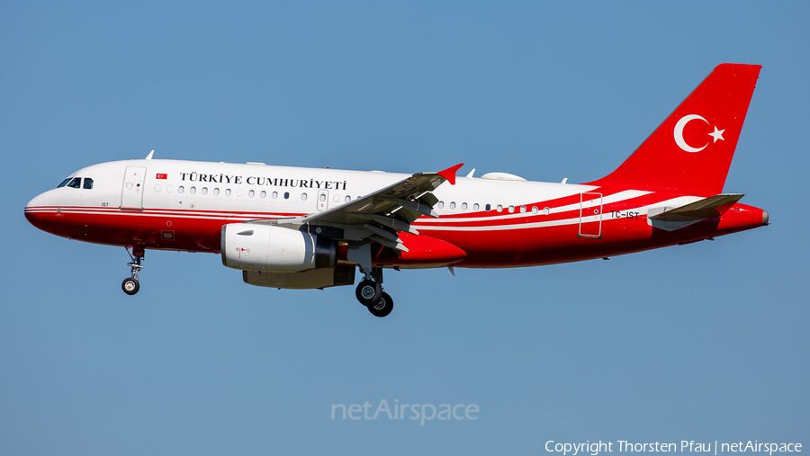 Turkish Government Airbus A319-133X CJ (TC-IST) | Photo 452782