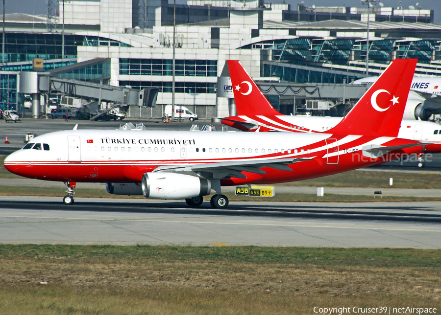 Turkish Government Airbus A319-133X CJ (TC-IST) | Photo 312262