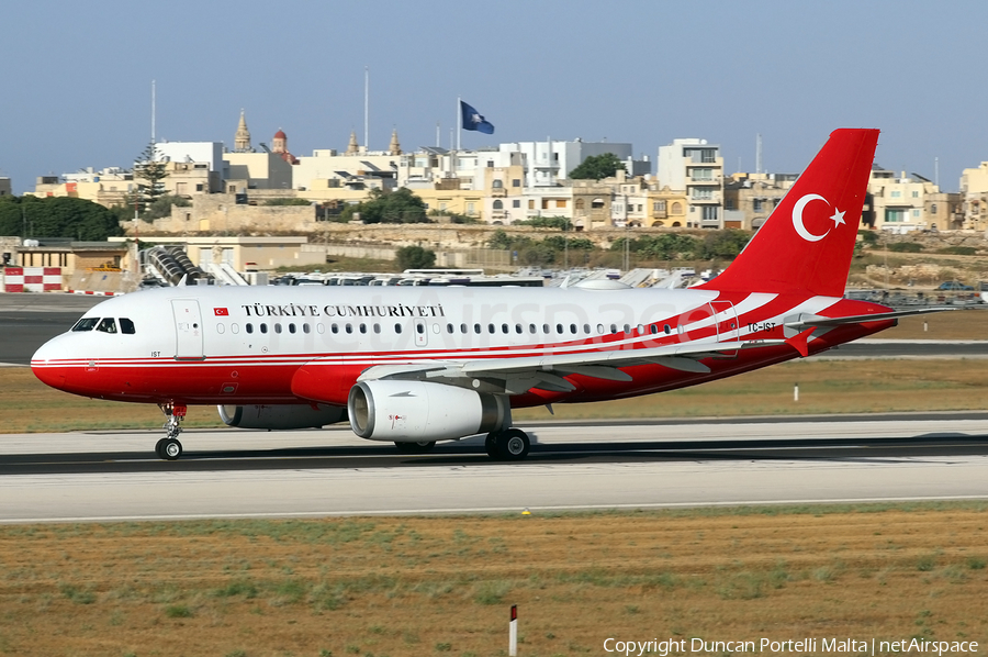Turkish Government Airbus A319-133X CJ (TC-IST) | Photo 393230