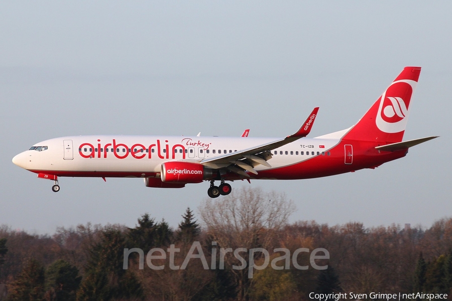 Air Berlin Turkey Boeing 737-86J (TC-IZB) | Photo 19849