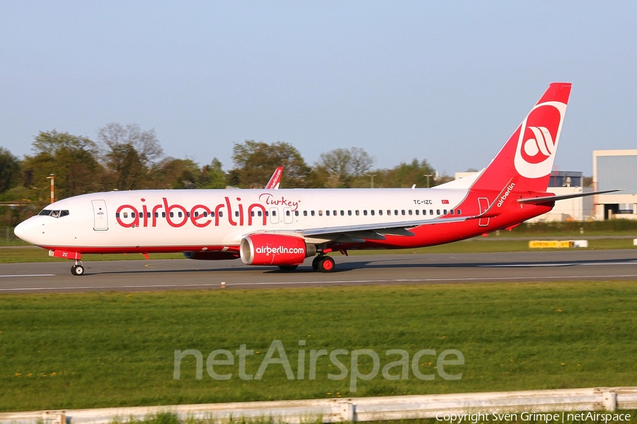 Air Berlin Turkey Boeing 737-86J (TC-IZC) | Photo 21635