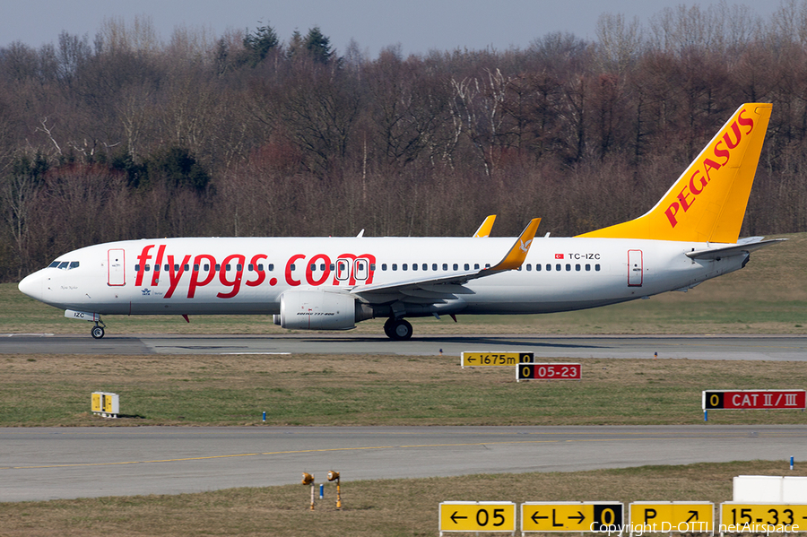 Pegasus Airlines Boeing 737-86J (TC-IZC) | Photo 484085