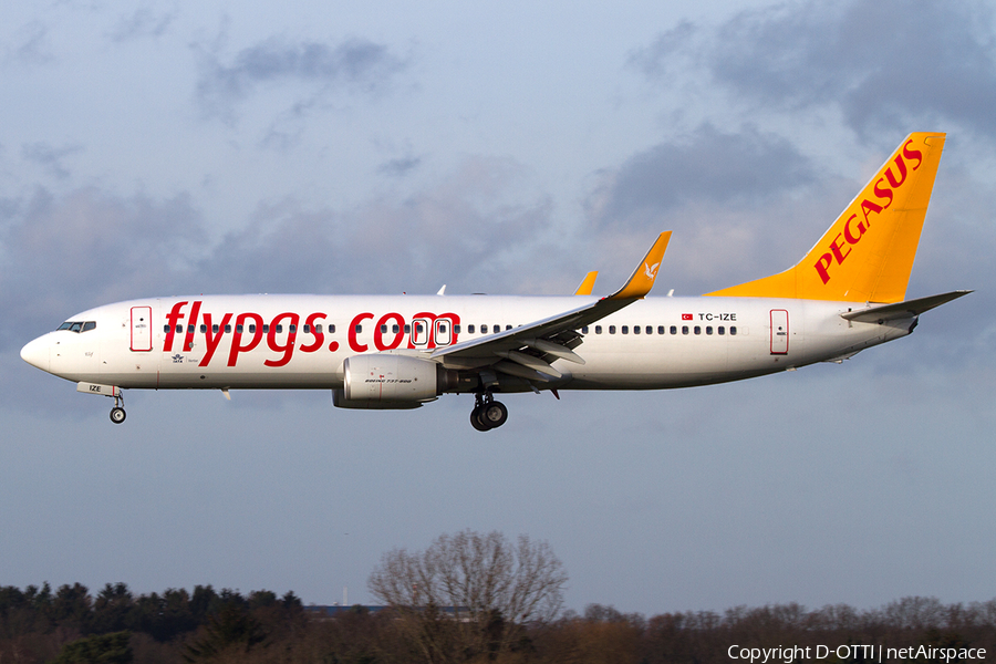 Pegasus Airlines Boeing 737-86J (TC-IZE) | Photo 524577