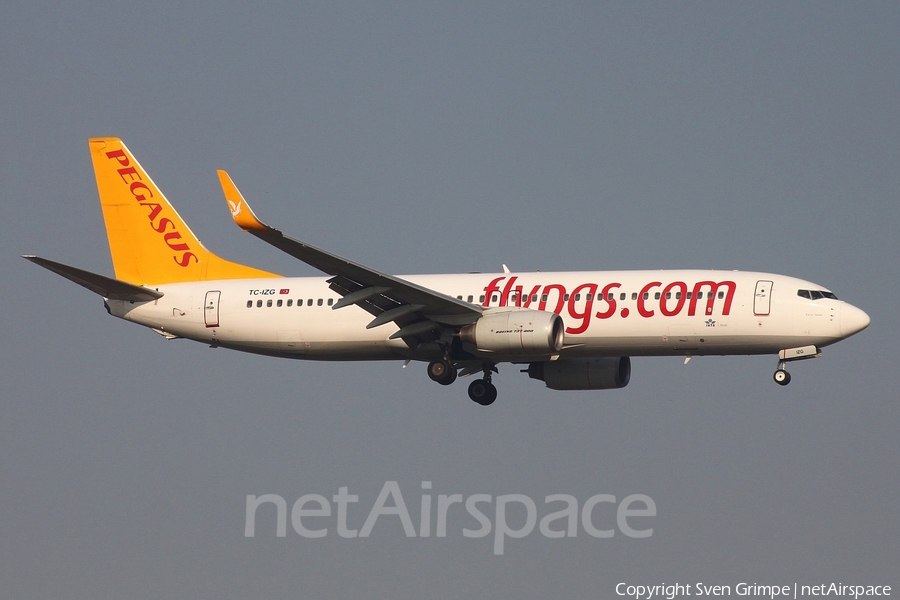 Pegasus Airlines Boeing 737-8AS (TC-IZG) | Photo 82154