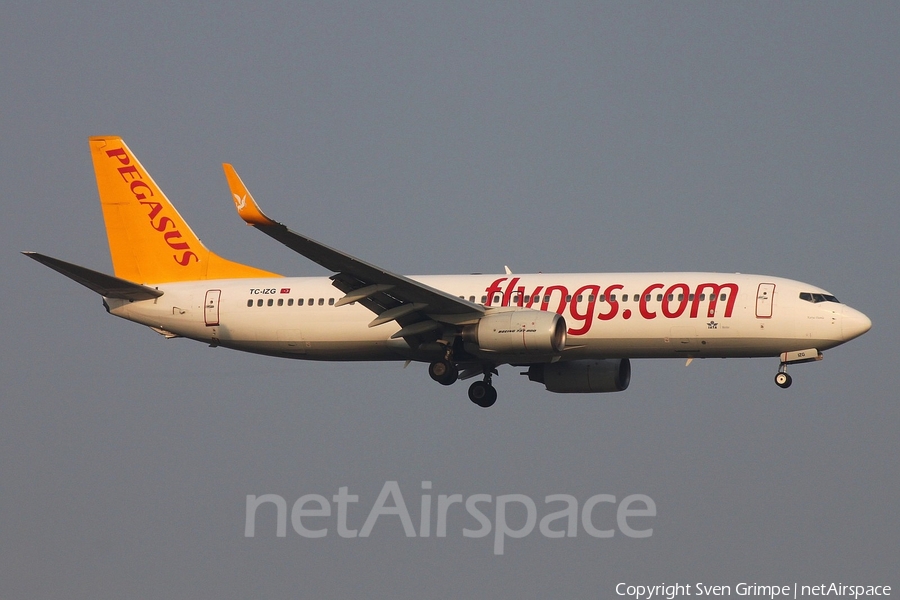 Pegasus Airlines Boeing 737-8AS (TC-IZG) | Photo 84074