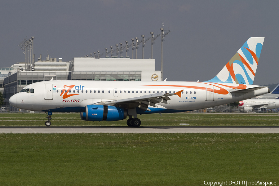 Izair Airbus A319-132 (TC-IZH) | Photo 311786