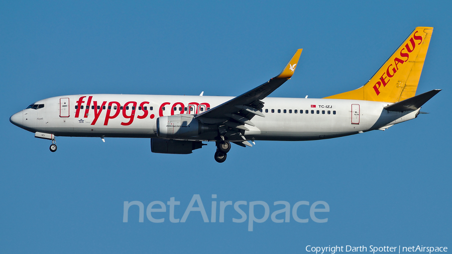 Pegasus Airlines Boeing 737-82R (TC-IZJ) | Photo 378197