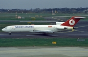 Turkish Airlines Boeing 727-2F2(Adv) (TC-JBF) at  Dusseldorf - International, Germany