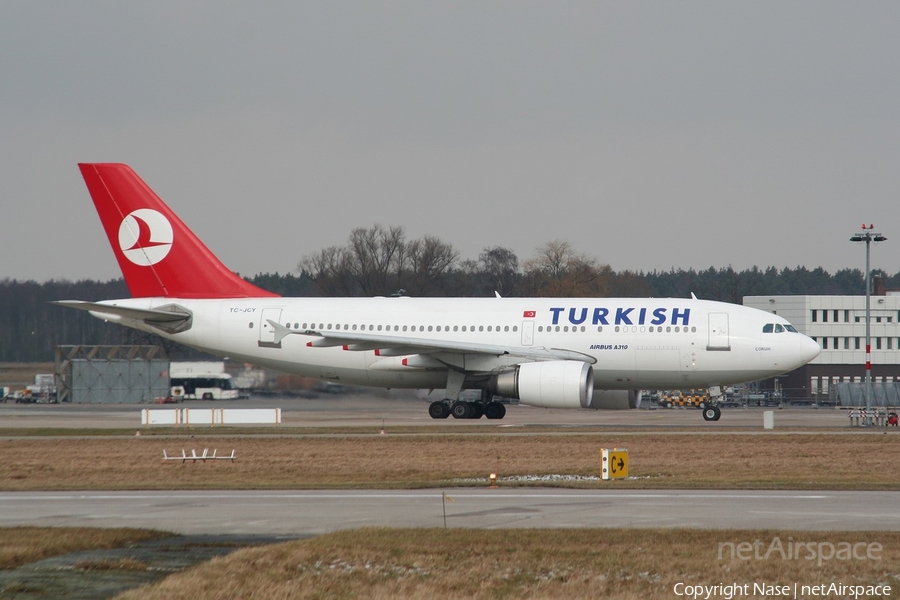 Turkish Airlines Airbus A310-304 (TC-JCY) | Photo 278997