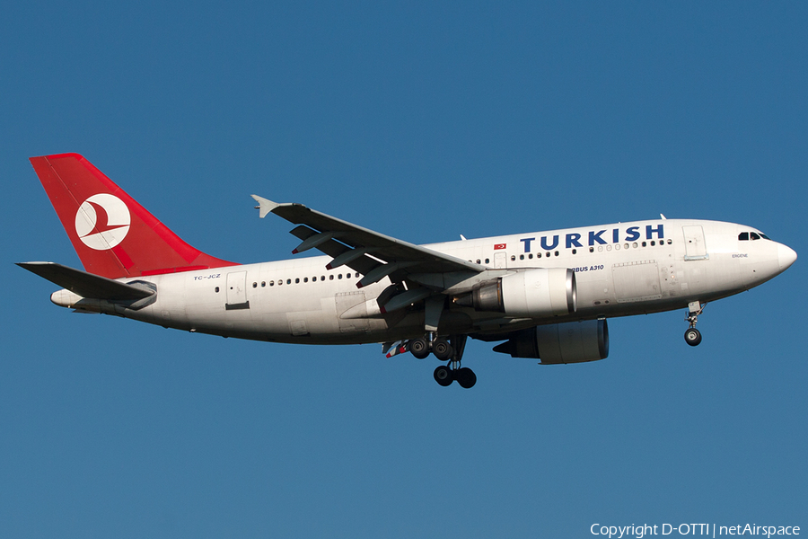 Turkish Airlines Airbus A310-304 (TC-JCZ) | Photo 210623