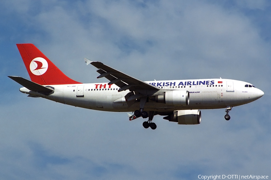 Turkish Airlines Airbus A310-304 (TC-JDD) | Photo 359200