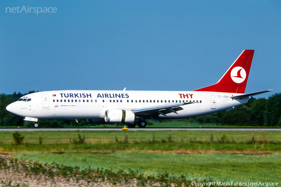 Turkish Airlines Boeing 737-4Y0 (TC-JDH) | Photo 162733
