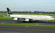Turkish Airlines Airbus A340-311 (TC-JDL) at  Dusseldorf - International, Germany