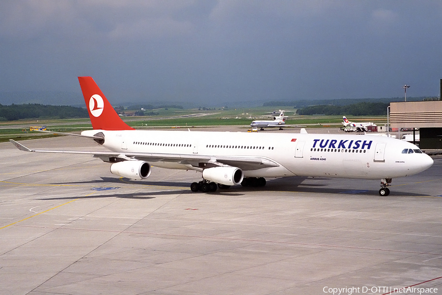 Turkish Airlines Airbus A340-311 (TC-JDL) | Photo 156346