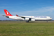 Turkish Airlines Airbus A340-311 (TC-JDM) at  Amsterdam - Schiphol, Netherlands