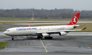 Turkish Airlines Airbus A340-311 (TC-JDM) at  Dusseldorf - International, Germany