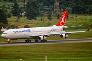 Turkish Airlines Airbus A340-311 (TC-JDM) at  Sao Paulo - Guarulhos - Andre Franco Montoro (Cumbica), Brazil