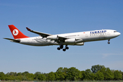 Turkish Airlines Airbus A340-311 (TC-JDM) at  Hannover - Langenhagen, Germany