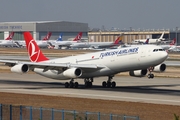 Turkish Airlines Airbus A340-311 (TC-JDM) at  Istanbul - Ataturk, Turkey