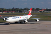 Turkish Airlines Airbus A340-311 (TC-JDM) at  Berlin - Tegel, Germany