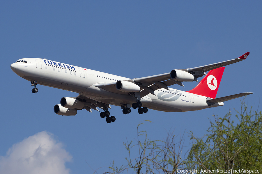 Turkish Airlines Airbus A340-313X (TC-JDN) | Photo 74051