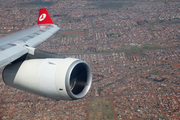Turkish Airlines Airbus A340-313X (TC-JDN) at  In Flight - Johannesburg, South Africa