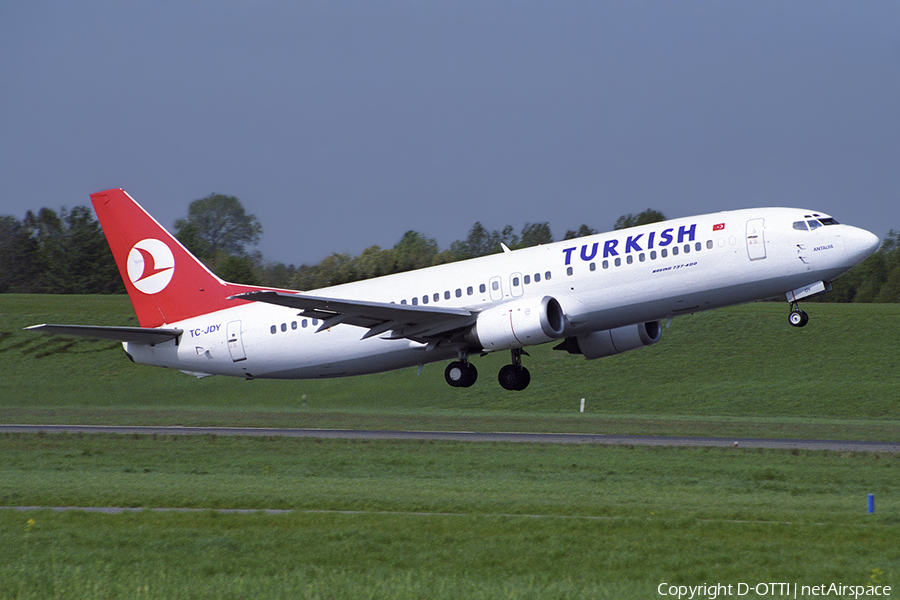 Turkish Airlines Boeing 737-4Y0 (TC-JDY) | Photo 465907