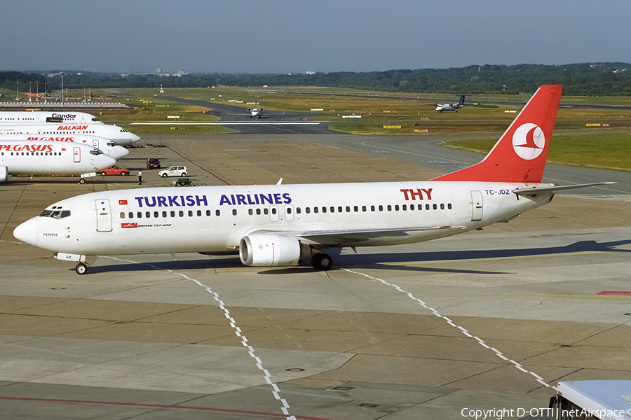Turkish Airlines Boeing 737-4Y0 (TC-JDZ) | Photo 414478
