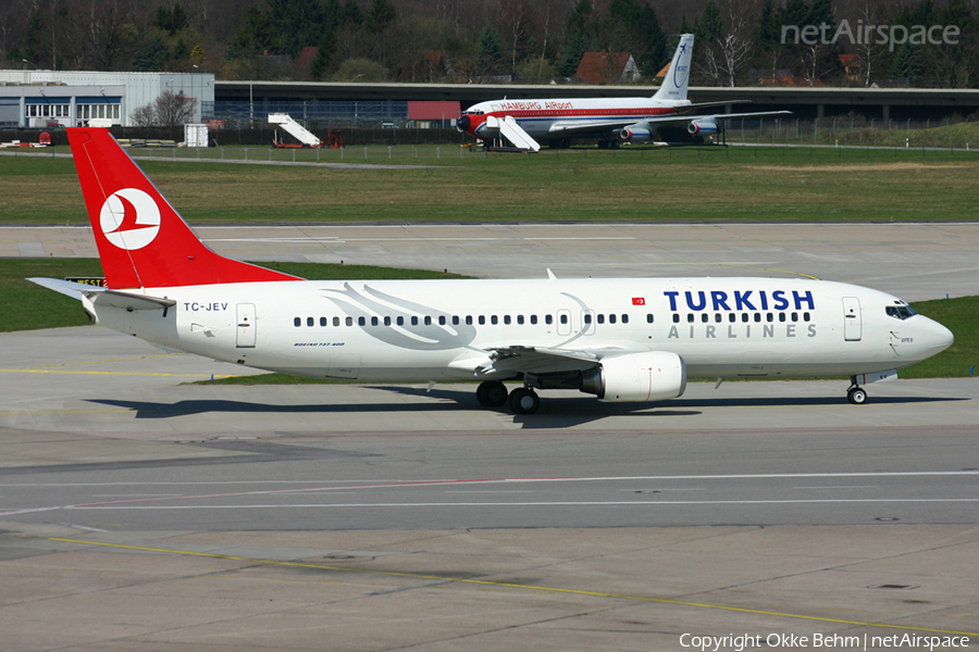 Turkish Airlines Boeing 737-4Y0 (TC-JEV) | Photo 50135