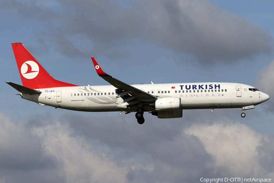 Turkish Airlines Boeing 737-8F2 (TC-JFC) | Photo 530026