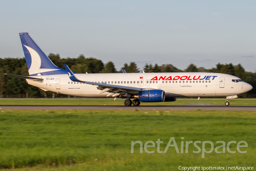 AnadoluJet Boeing 737-8F2 (TC-JFC) | Photo 183824